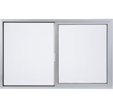 Warren Florida miami dade hurricane approved windows black aluminum sliding window